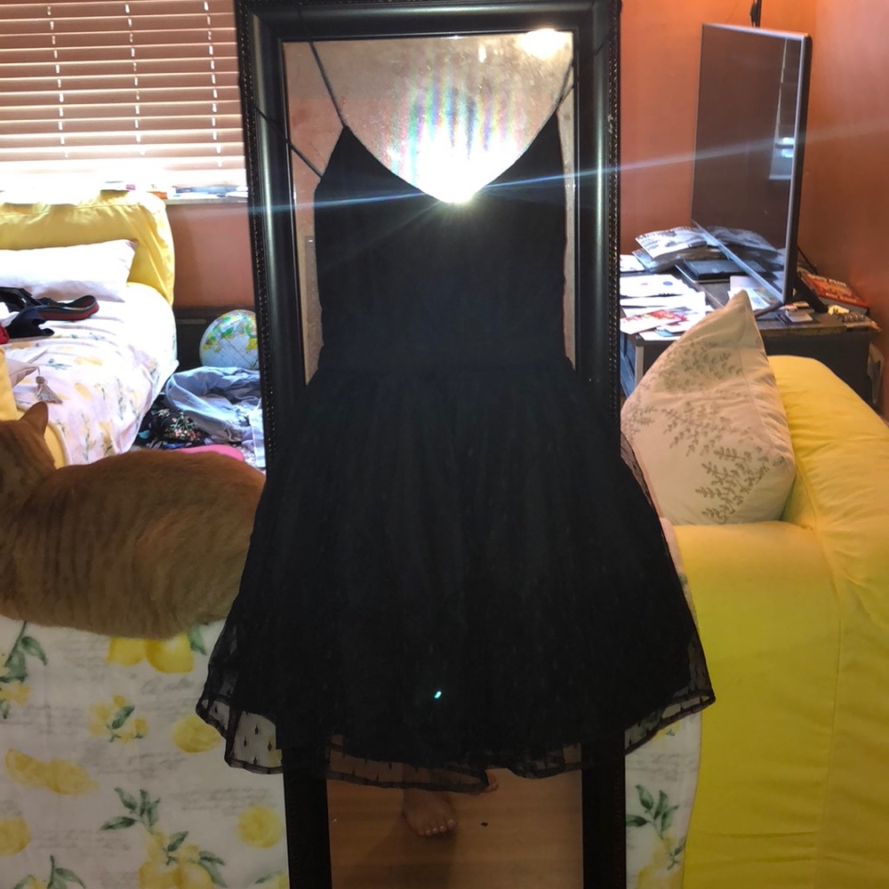 Black tutu dress